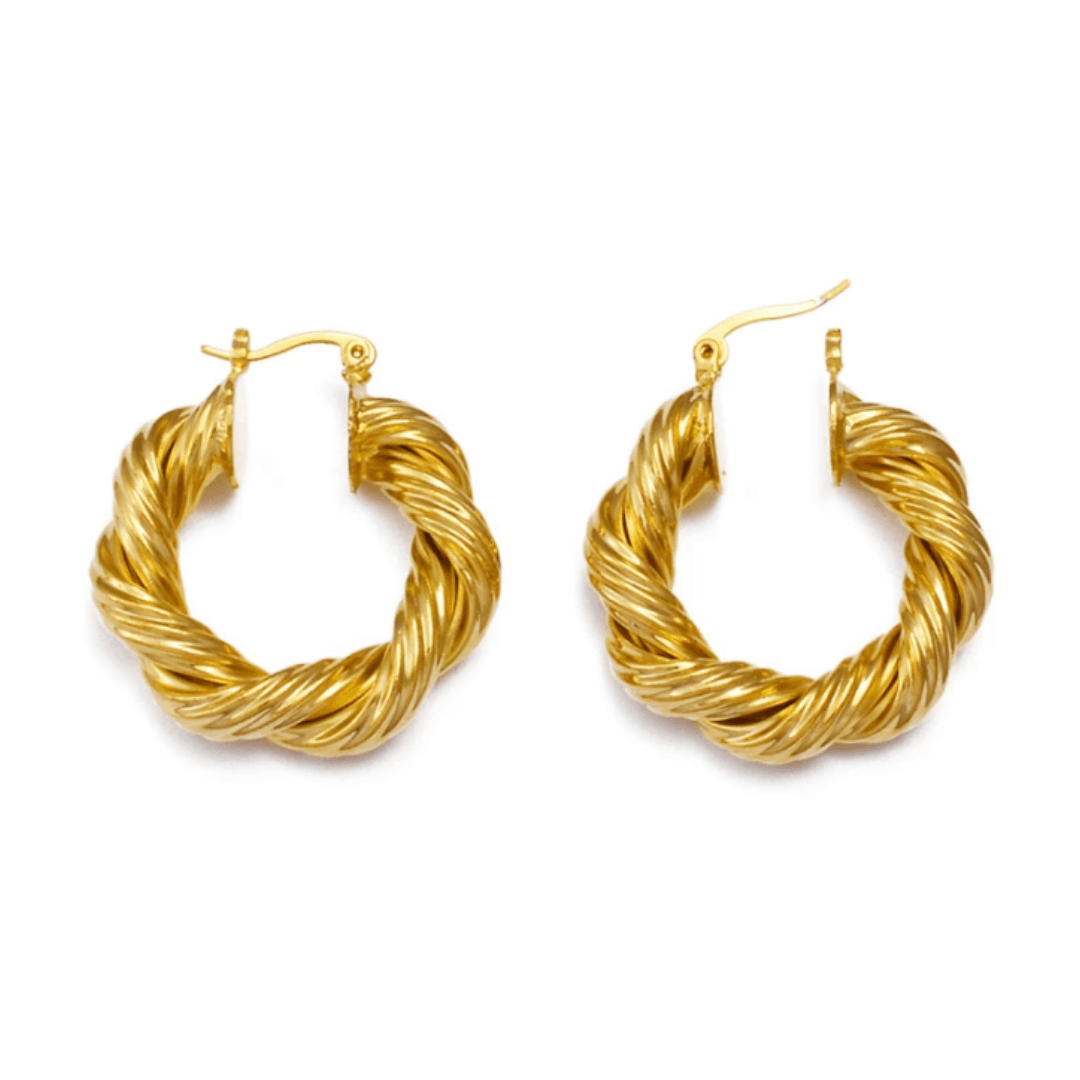 Necklace Bundle (3 pieces + Earrings) - 18K Gold Plated