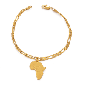 Ancient Africa Bracelet - 18K Gold Plated