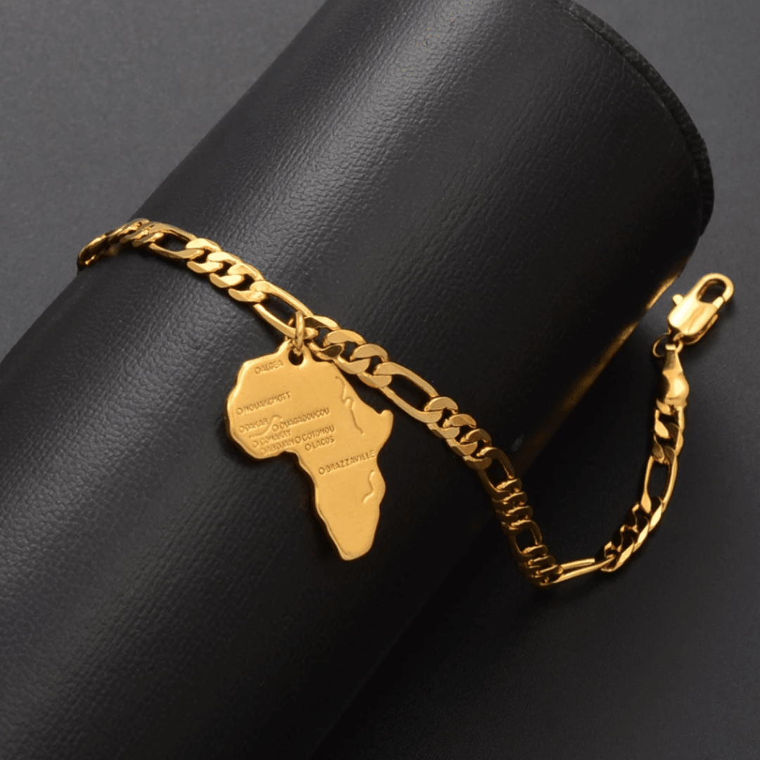 Ancient Africa Bracelet - 18K Gold Plated